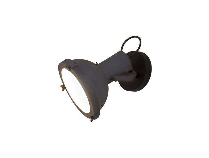 Nemo - Applique Le Corbusier - Noir - Verre opalin - Designer Le Corbusier
