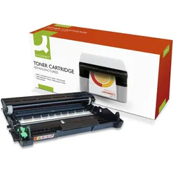 Q-Connect, Toner, Trommel ersetzt Brother DR-2400 BK 12K