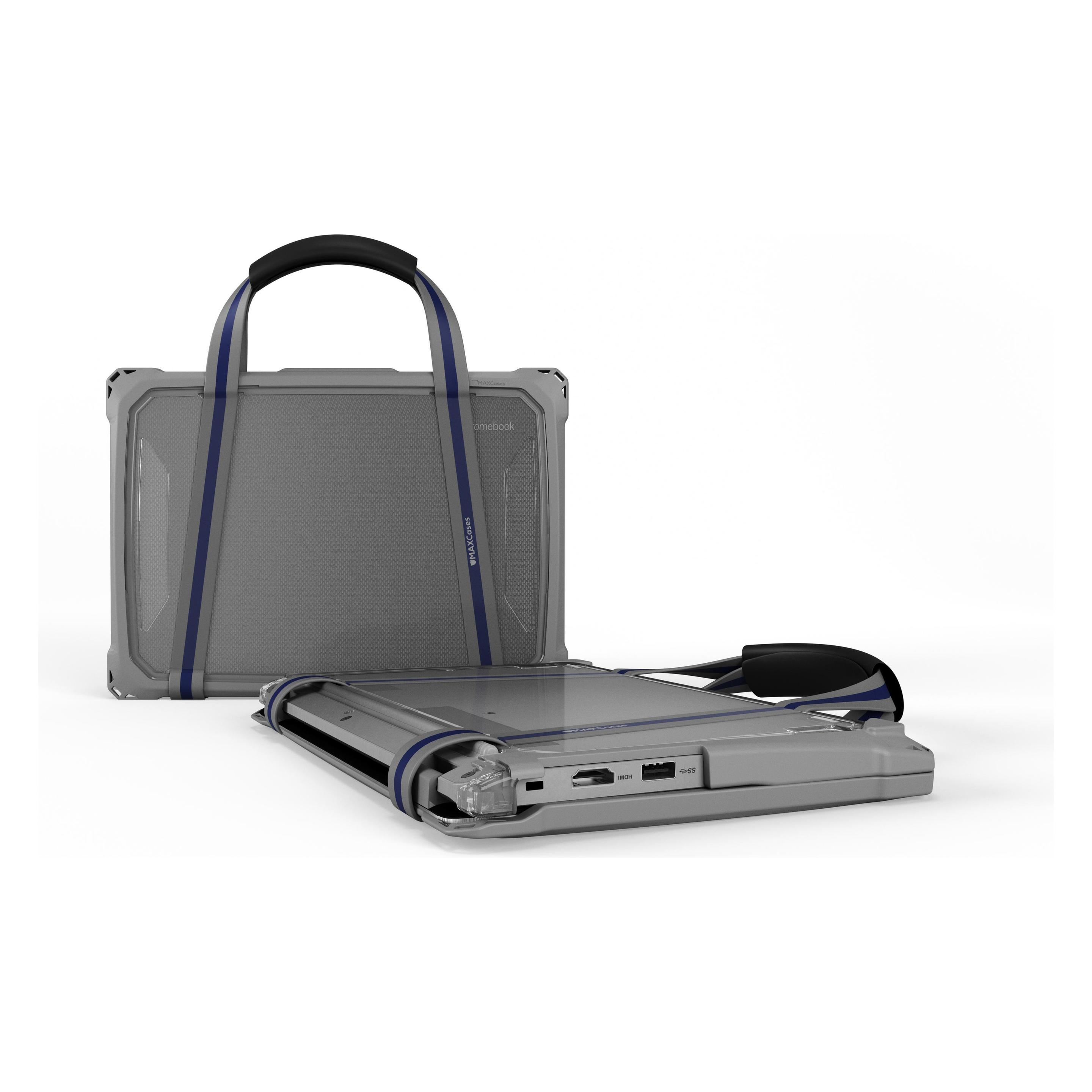 MaxCases EXTREME SHELL-F3 FOR ASUS MODELS CR1204CG/FG & BR1204FG/CR1104FG 12.2 (GRAY) (12.20", ASUS) (ASESF31204GRY)