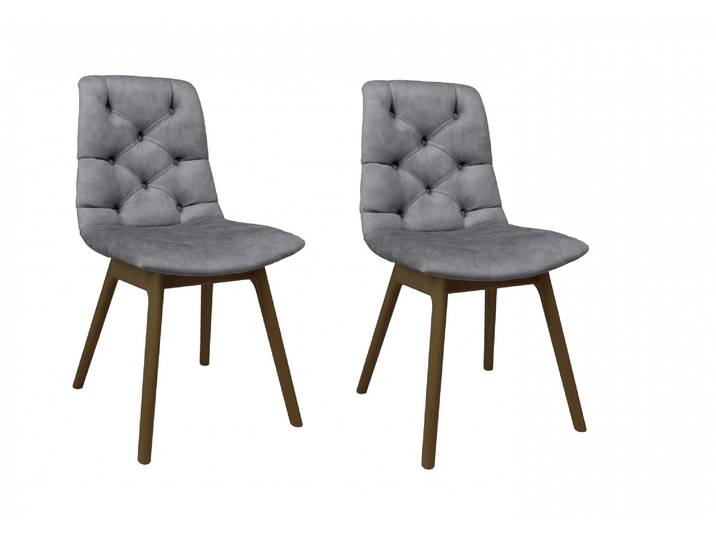 Esszimmerstuhl GOODPRODUCT Ramon , grau (dunkelgrau terra 96, buche wenge), B:46cm H:89cm T:57cm, Holzwerkstoff, Massivholz, Polyester, Stühle, Esszimmerstuhl, mit Massivholzbeinen, in verschiedenen Farben und Stoffen