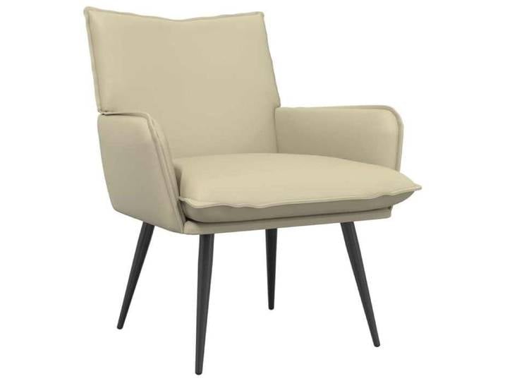 Mode Fauteuil Crème Simili cuir - Pour adulte ou enfant - Poids maximal: 110 kg/siège_16169