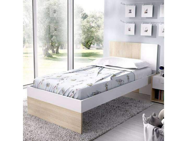 Ensemble Chambre à Coucher Oakhurst Dmora en Bois Nobilité Chêne Marron