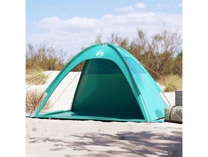 vidaXL Strandzelt Seegrün Wasserdicht