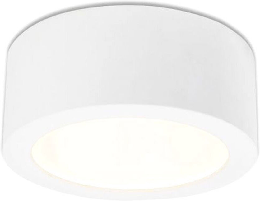 Isoled Led Aufbauleuchte Luna 8w, Weiß, Indirektes Licht, Neutralweiß