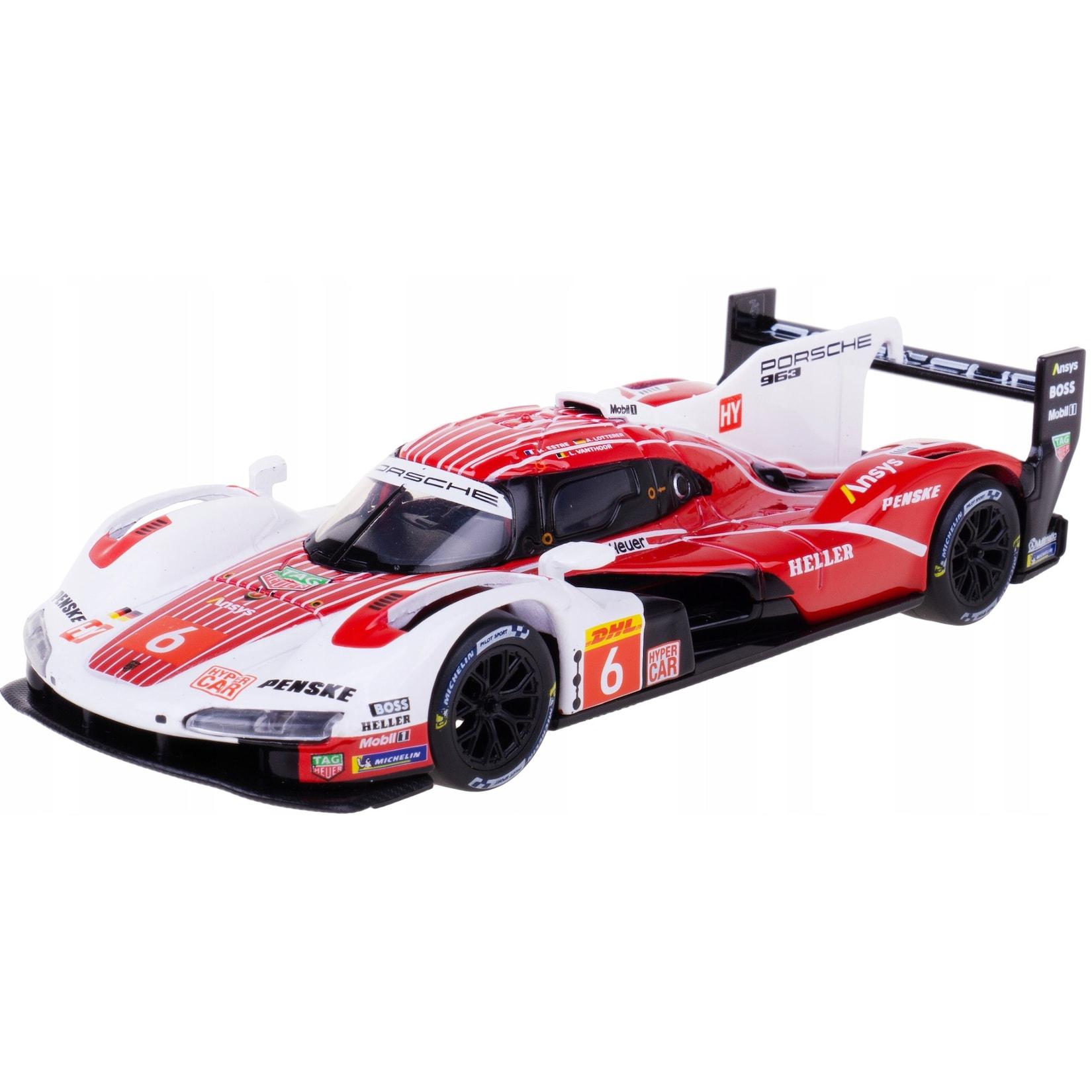 Bburago 18-38319 - Modellauto - Porsche 963 Penske #6 (Hardcase, Maßstab 1:43) Sammler Motorsport
