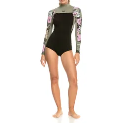 Roxy 1.5 Elite XT ST PTD CK FZ FL Damen Neoprenanzug - schwarz