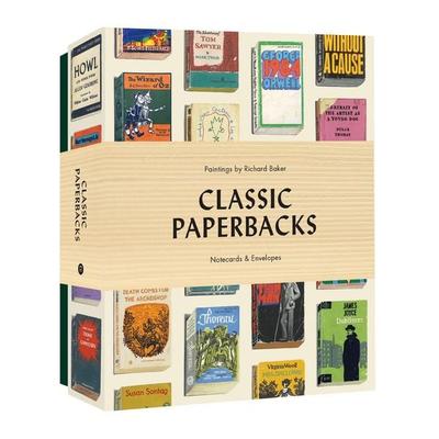 Baker, R: Classic Paperbacks Notecards and Envelopes, Taschenbuch von Richard Baker, Abrams & Chronicle Books, 978-1-61689-954-7