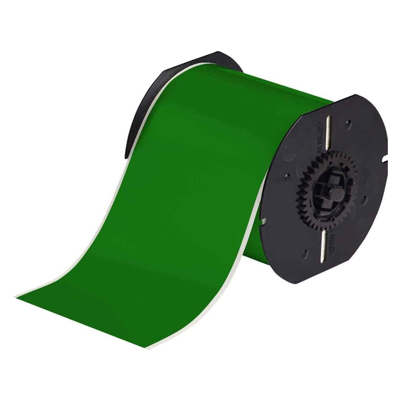 Brady B30C-4000-7569-GN, Standard Vinyl, Grün, glänzend, 101.00 mm x 30.00 m, Endlos (107.34 mm) (B30C-4000-7569-GN)