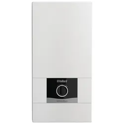 Durchlauferhitzer VAILLANT "VEDE18/8PRO", weiß, B:24cm H:48,1cm T:9,9cm, Durchlauferhitzer, Durchlauferhitzer, mit extra flacher Bauweise