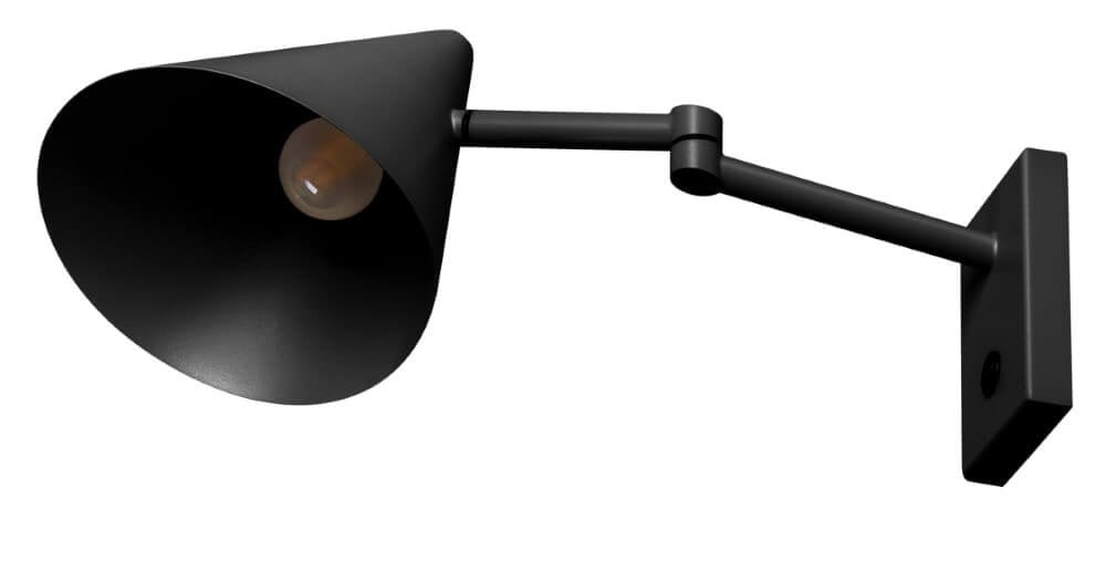ETH Marvis Design Wandlamp Zwart
