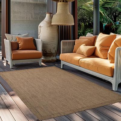 Outdoorteppich AYYILDIZ TEPPICHE "GIZA 1410, auch als Läufer und Rund", braun, B:80cm H:3mm L:150cm, Polypropylen, Teppiche, Outdoorteppich, Läufer, In- und Outdoor, Wetterfest, Wasserabweisend, robust