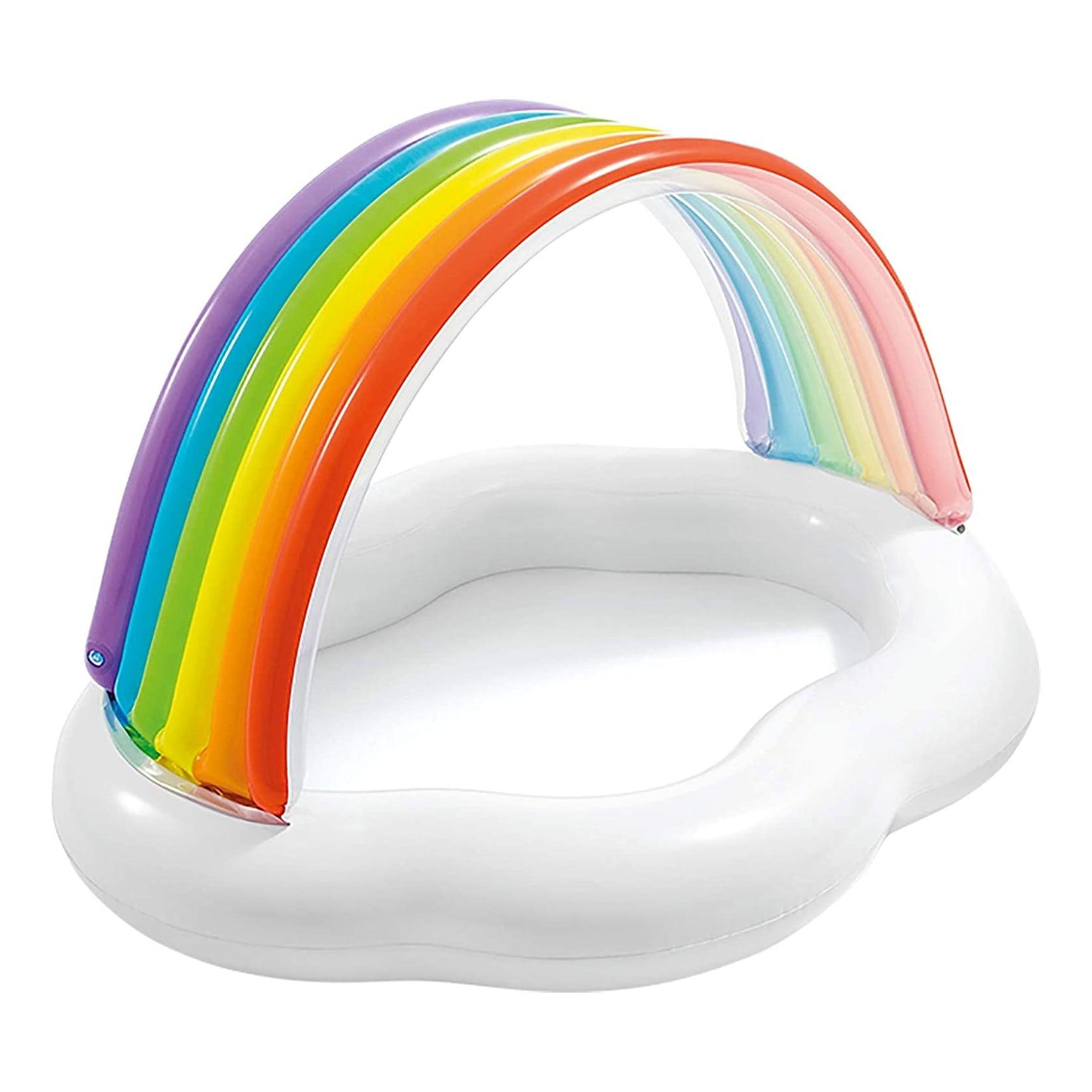 INTEX 57141NP - Baby Pool - Rainbow Cloud (142x119x84cm)