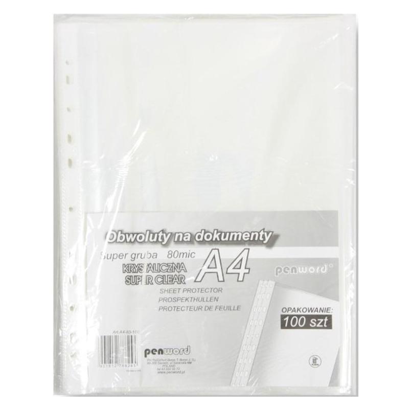Penword A4 Schutzumschlag 80 mic kristall 100 Stk (42334535)