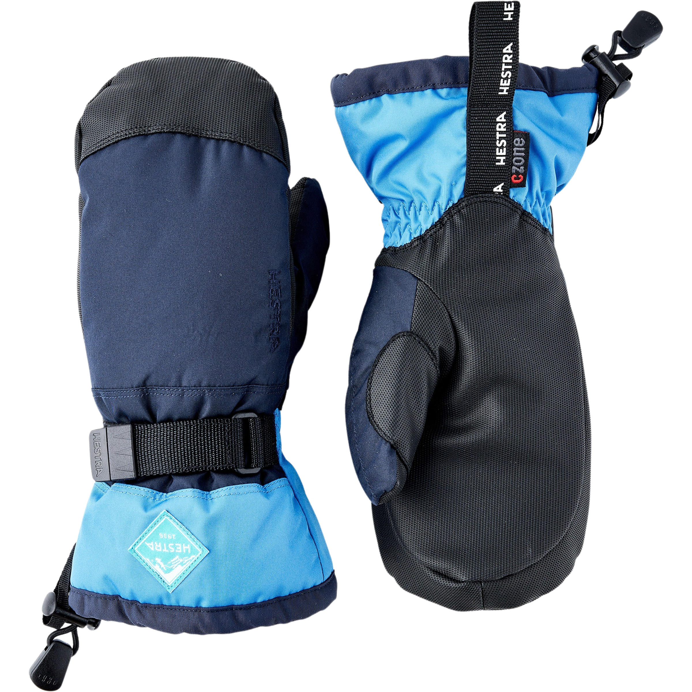 Hestra Gauntlet Czone Kinder Skihandschuhe blau Größe 7 Freeride | Skifahren | Splitboard Isolierend Wasserabweisend