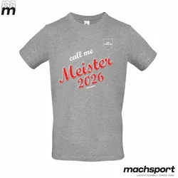 Meistershirt "Call me Meister" grau - 128