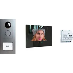 ME VD ALU 6109AS - Video-Türsprechanlage Set, anthrazit