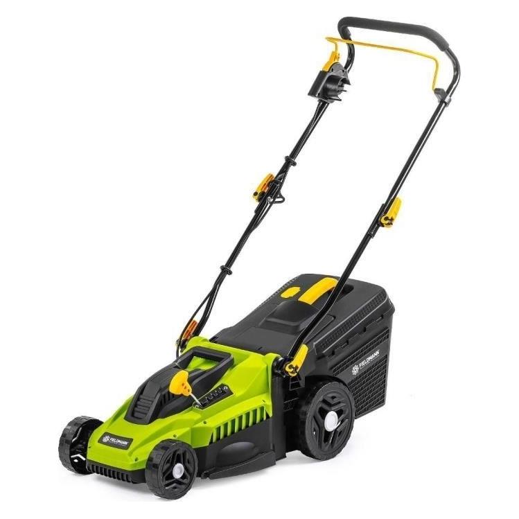Fieldmann FZR 2033-E / Elektro-Rasenmäher / 1400 W / Schnittbreite 33 cm / 30 l Korb / bis zu 600 m2 (Netzbetrieb) (50007681)