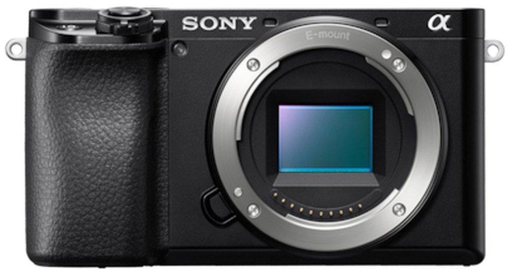 Sony A6100 Mirrorless Camera met 16-50mm en SEL 55-210mm Lenzen, Zwart