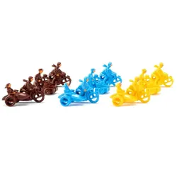 WIKING 001830 1:87 Zubehörpackung - Motorräder/ Handwagenfahrer