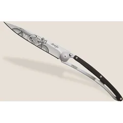 Deejo 37g Ebenholz Cafe Racer Taschenmesser - STK - Cafe Racer
