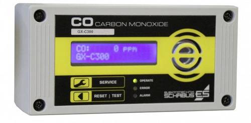 Schabus GX-C300 Kohlenmonoxid-Melder mit internem Sensor netzbetrieben detektiert Kohlenmonoxid