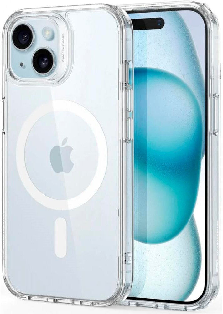 iPhone 15 - ESR Classic Hybrid Cover - MagSafe Kompatibel - Gennemsigtig