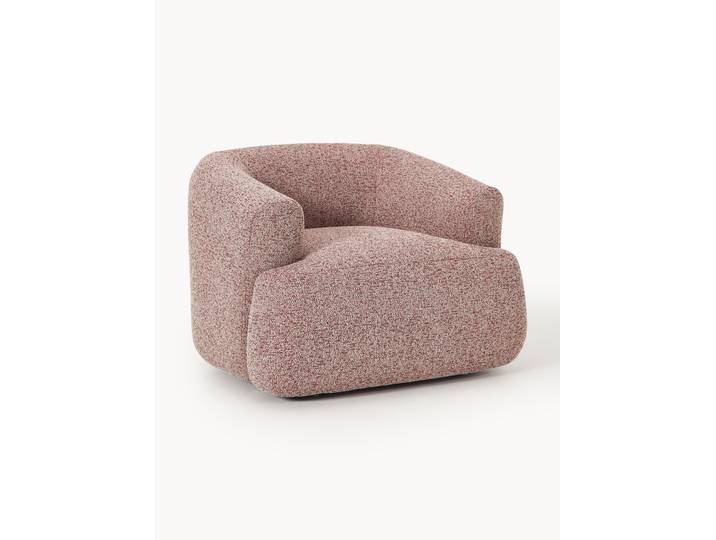 Fauteuil en bouclette Sofia