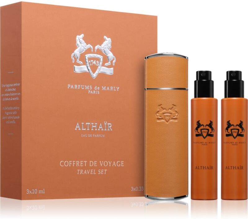 Parfums De Marly Althaïr Travel Set kit voyage avec étui pour homme