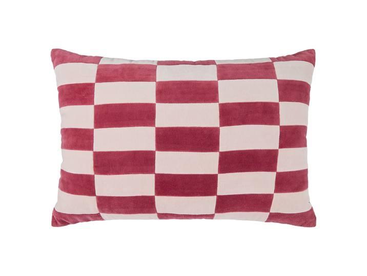 Coussin Rose foncé/Rose 60 x 3 x 40cm Coton