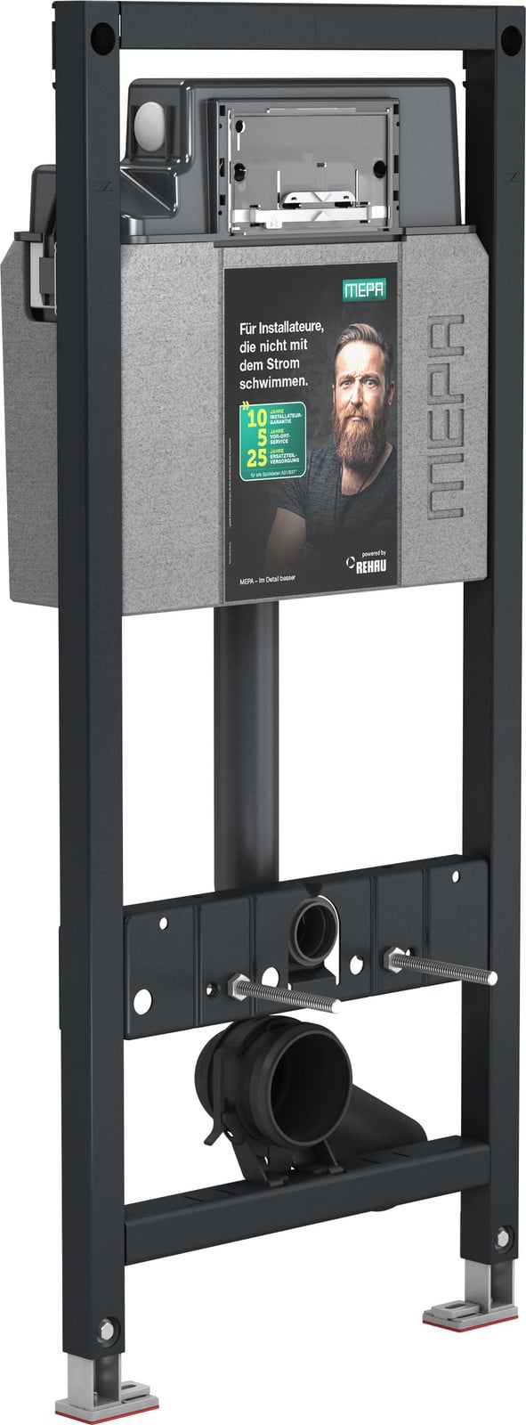 MEPAnextVIT WC-element met spoelbakken, type A31 van Mepa