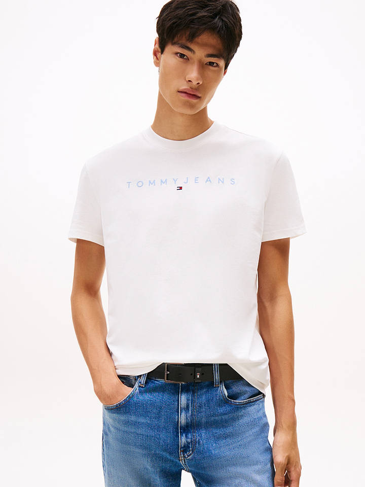 TOMMY JEANS Shirt in Creme - XXL