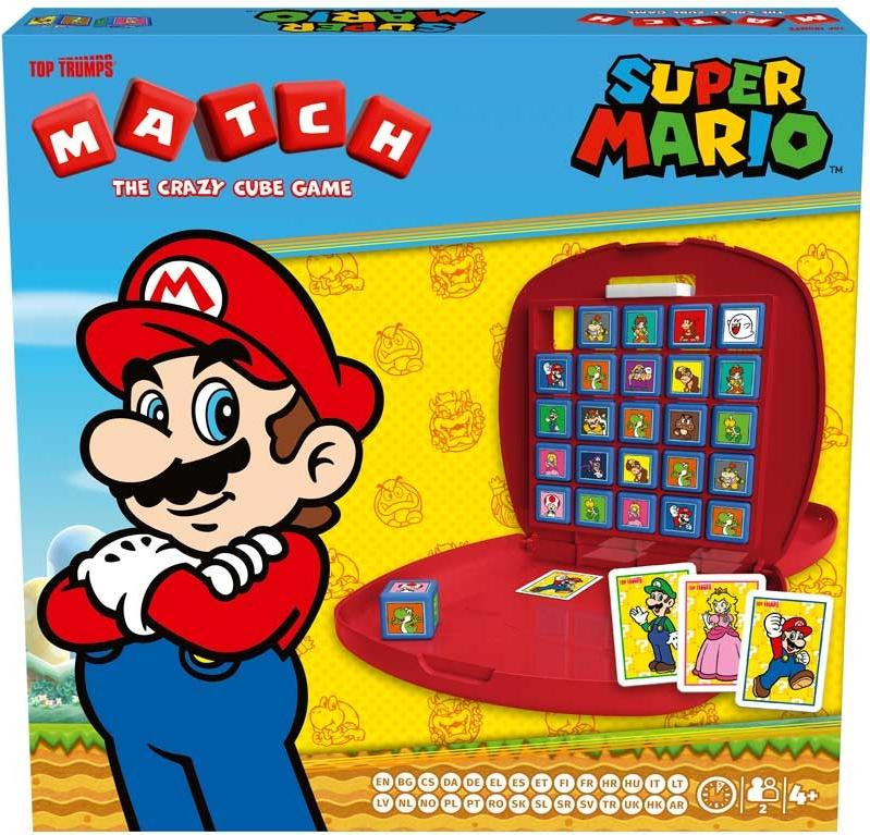 Winning Moves Super Mario Bordspel - Top Trumps Match spel