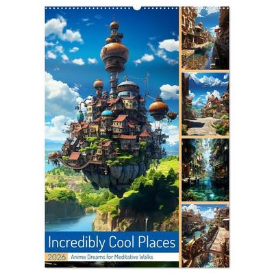 Waurick, K: Incredibly Cool Places (Wall Calendar 2026 DIN A