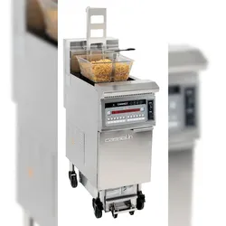 Elektrische friteuse met automatische lifter en filtratie 22 liter 17kW CFPRAF22 Casselin