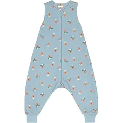 Lässig Sommer-Sleepoverall 0.5 TOG, blau, 86