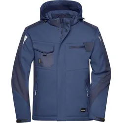 James & Nicholson Herren Workwear Winter Softshell Jacke Strong Softshell-Jacke JN824
