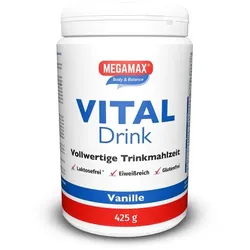 MEGAMAX Vital Drink Vanille Pulver 425 g