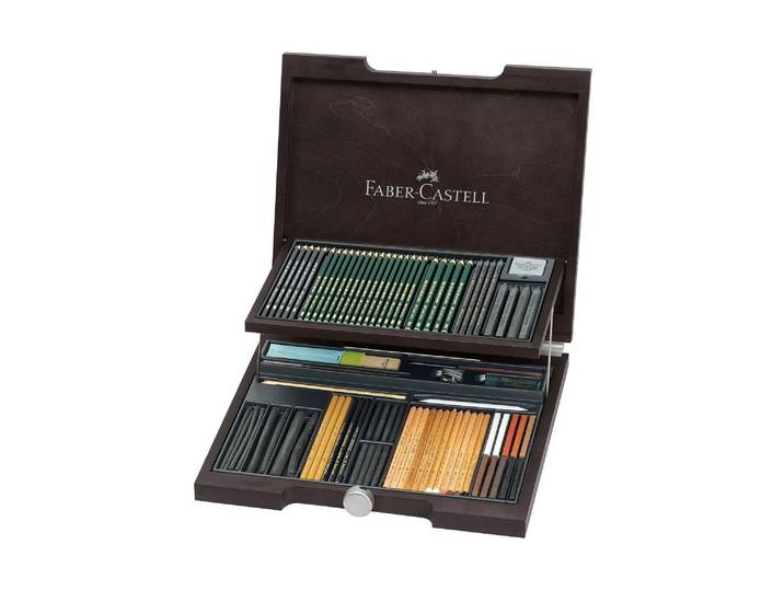 Buntstift FABER-CASTELL Pitt , bunt (mehrfarbig), Stifte, Buntstift