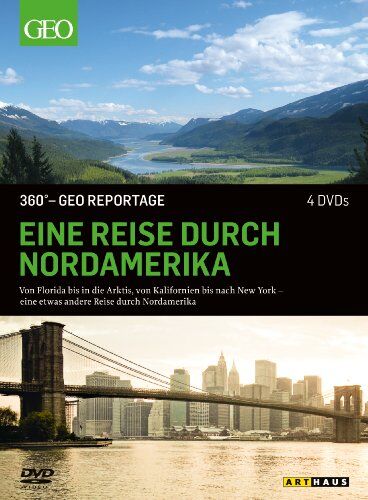 360 Grad - GEO Reportage: Eine Reise durch Nordamerika [4 DVDs] - Preis vom 09.10.2026 07:28:09 h