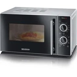 SEVERIN MW 7771 Mikrowelle 700 W silber