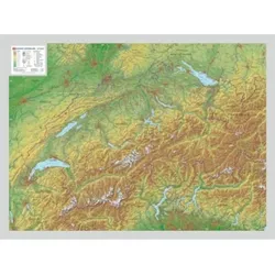 Schweiz 1 : 500 000, Landkarte