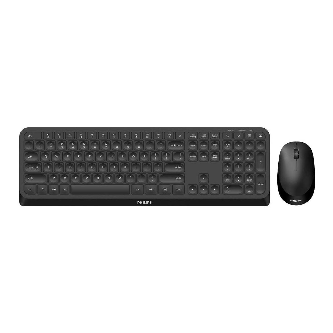Philips Desktop SPT6307B kabellos Combo Slim Black