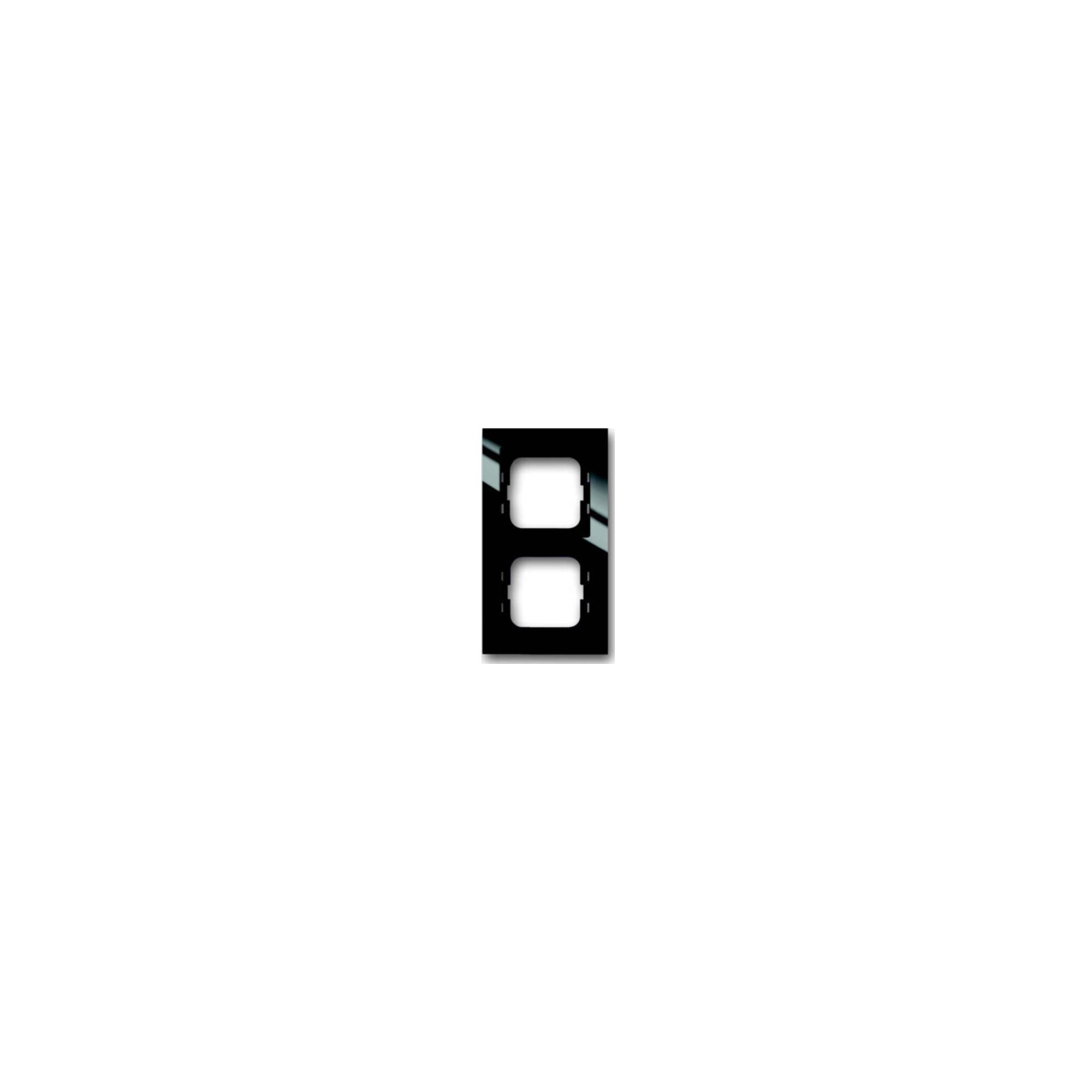 Busch-Jaeger Rahmen 2-fach schwarz 1722-281 (2CKA001754A4410)
