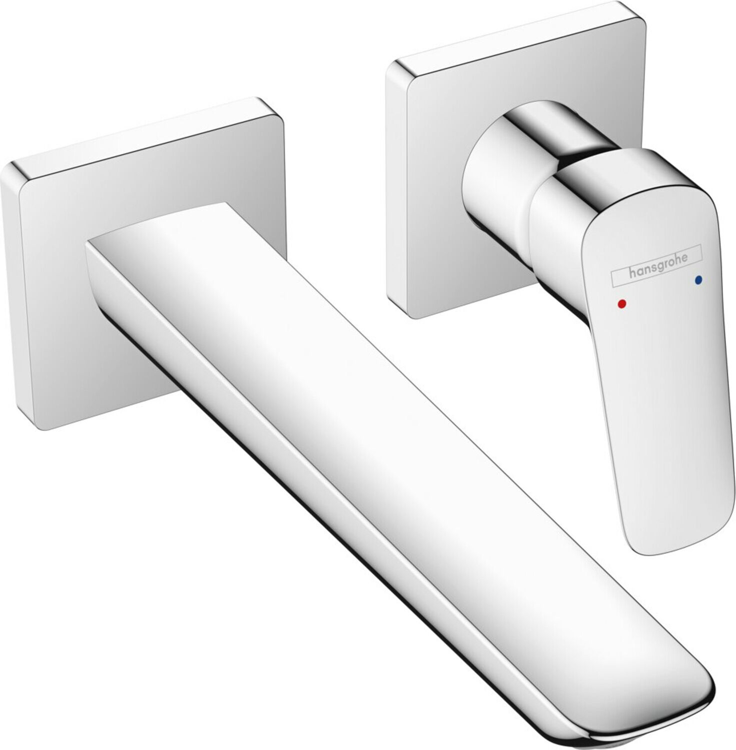 Hansgrohe Fertigmontageset Fine Logis UP-Waschtisch-Einhebelmischer, mit Auslauf 206mm, chrom (71256000)