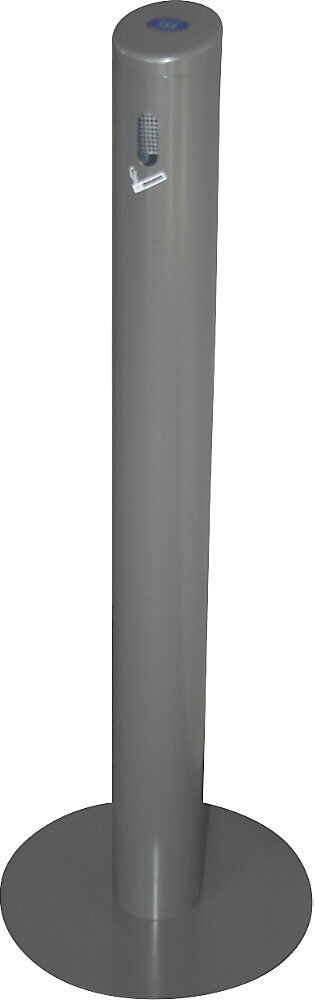 kaiserkraft Standascher, Aluminium, Volumen 3 l, grau
