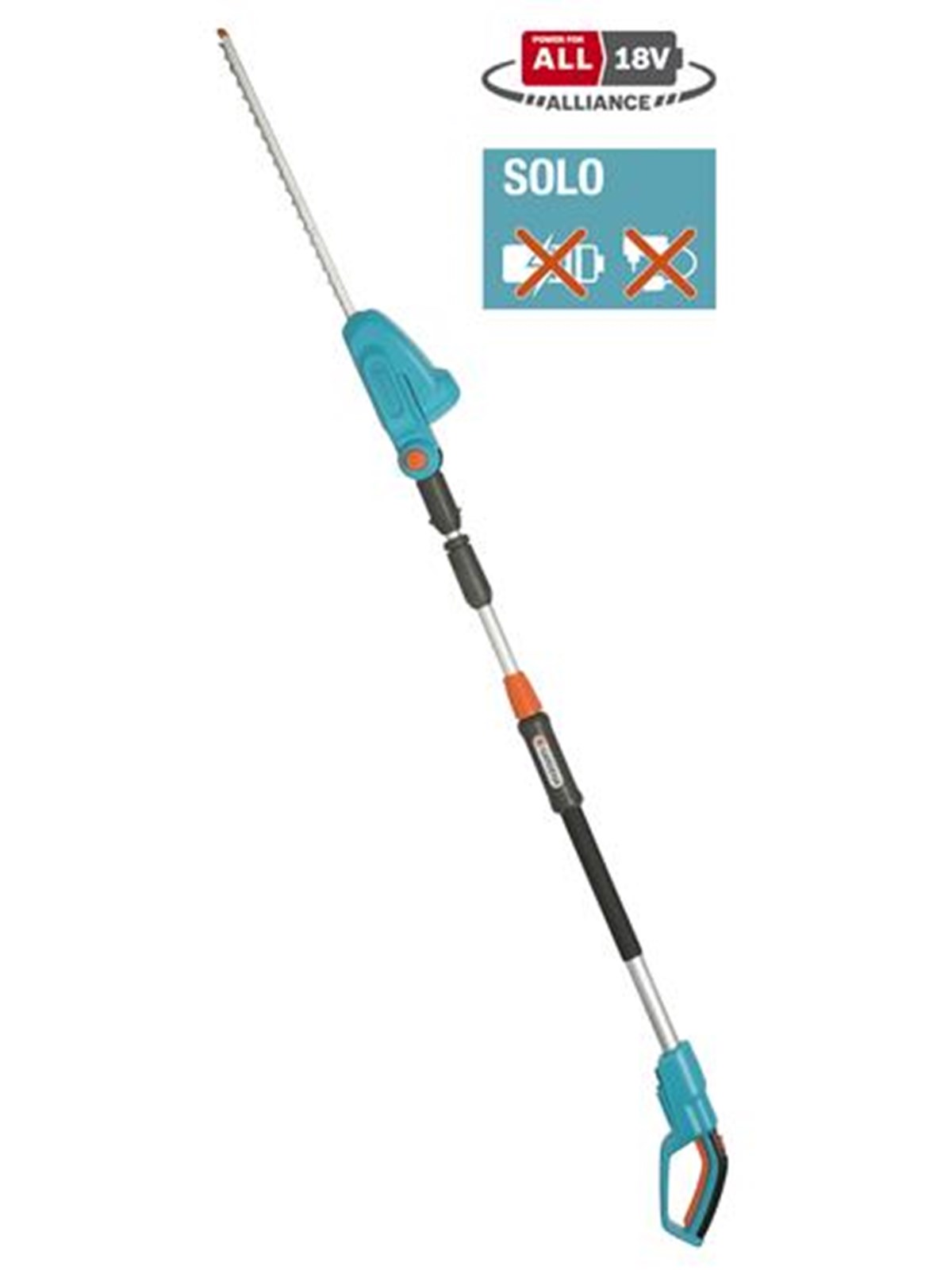 Gardena Battery Telescopic Hedge Trimmer THS 42/18V P4A solo