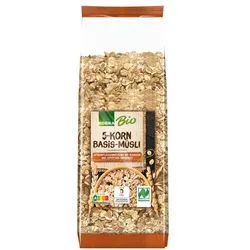 EDEKA Bio Müsli »5 Korn Basis« 750 g