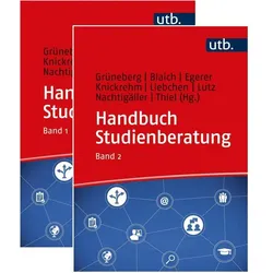 Kombipack Handbuch Studienberatung Band 1 und Band 2, Fachbücher von Juliane Egerer, Barbara Knickrehm, Lukas Lutz, Ingo Blaich, Maria Liebchen