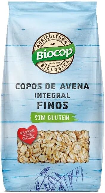 Biocop Flocos De Aveia Integral Finos Sem Glúten 500g