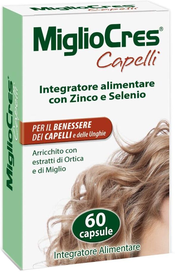 F&F Srl MiglioCres Capelli Anticaduta, 60 Capsule